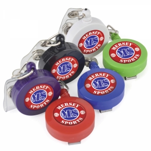 An image of Corporate Domed Ski Pass Holder - Sample