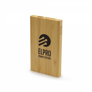 An image of Promotional Bamboo Power Bank - Sample