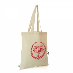 An image of Advertising Hodson Organic Foldable Shopper Bag