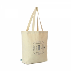 An image of Marketing Nestor Organic 10oz Shopper Bag - Sample
