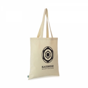 An image of Branded Talon Organic 7oz Shopper Bag - Sample
