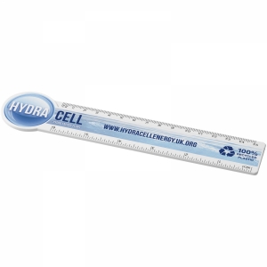 An image of Logo Tait 15 Cm Circle-shaped Recycled Plastic Ruler