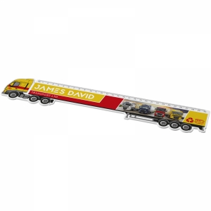 An image of Printed Tait 30cm Lorry-shaped Recycled Plastic Ruler