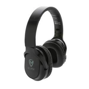 An image of RCS Recycled Plastic Elite Foldable Wireless Headphone - Sample