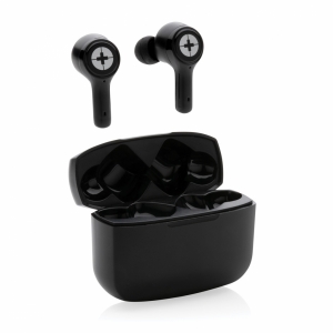 An image of Marketing RCS Recycled Plastic Swiss Peak ANC TWS Earbuds - Sample