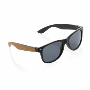 An image of GRS Recycled PC Plastic Sunglasses With FSC Cork