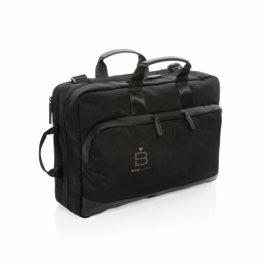 An image of Advertising Swiss Peak Aware Executive 2-in-1 Laptop Backpack - Sample