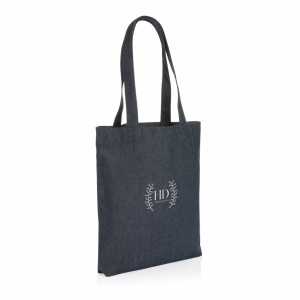 An image of Impact AWARE Recycled Denim Tote - Sample
