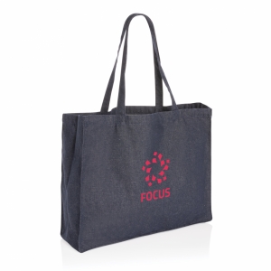 An image of Promotional Impact AWARE Recycled Denim Shopper - Sample
