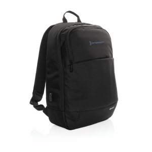 An image of Branded Swiss Peak AWARE Modern 15.6 Laptop Backpack - Sample