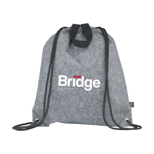 An image of RPET Felt PromoBag Plus Backpack - Sample