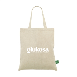 An image of Marketing Hemp Tote Bag shopping bag - Sample