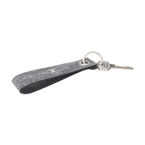 An image of Soft Strap RPET Eco Felt Keyring 