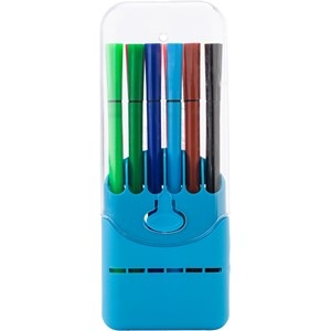 An image of Advertising 12 Water-based felt tip pens