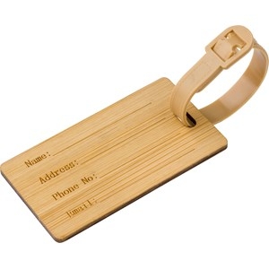 An image of Advertising Luggage tag - Sample