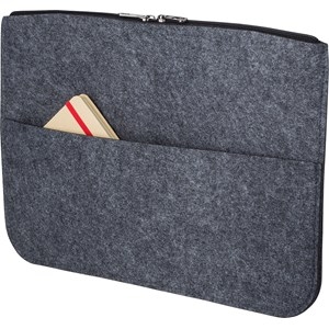 An image of RPET 14 inch felt laptop pouch - Sample