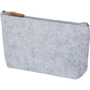 An image of Corporate RPET felt toiletry bag - Sample
