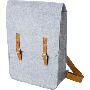 An image of Branded RPET Eco RPET Felt Backpack - Sample