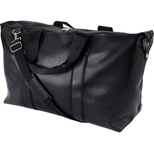 An image of Leather sports bag Plain Stock - Sample