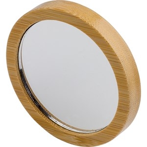 An image of Advertising Bamboo pocket mirror