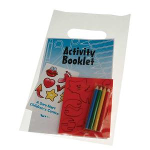 An image of White Branded Childrens Activity Pack - Sample