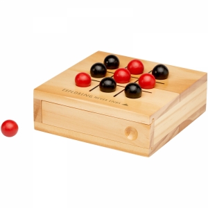 An image of Strobus Wooden Tic-tac-toe Game - Sample