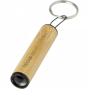 An image of Cane Bamboo Key Ring With Light