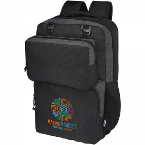 An image of Advertising Trailhead 15 GRS Recycled Lightweight Laptop Backpack 14L - Sample