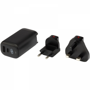 An image of ADAPT 25W Recycled Plastic PD Travel Charger - Sample