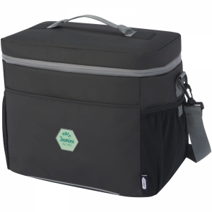 An image of Advertising Aqua 20-can GRS Recycled Water Resistant Cooler Bag 22L - Sample