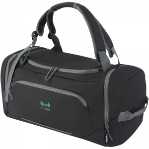 An image of Advertising Aqua GRS Recycled Water Resistant Duffel Backpack 35L - Sample