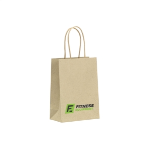 An image of Leaf It Bag recycled grass paper (120 g/m) S - Sample