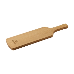 An image of Bottle Shape Beechwood Serving Board