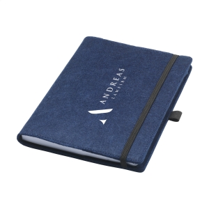 An image of Felty Removeable RPET Cover Notebook A5