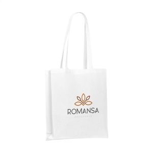 An image of Branded Colour Square Bag GRS Recycled Cotton (150 g/m) - Sample