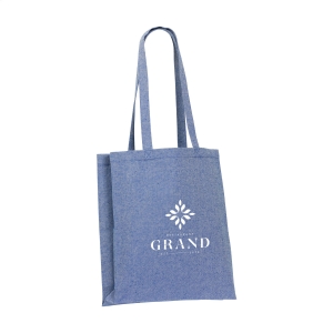 An image of Printed Melange Shopper GRS Recycled Canvas (280 g/m) bag