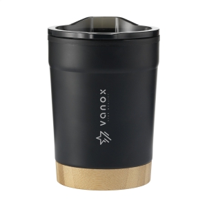 An image of Kobe Bamboo Recycled Steel Insulated Coffee Cup 350ml