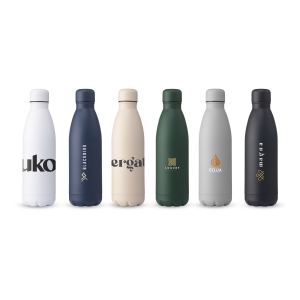 An image of Branded Topflask Premium Recycled Steel Insulated Bottle 500ml