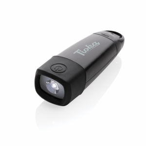 An image of Printed Lightwave RCS Rplastic USB-rechargeable Torch With Crank