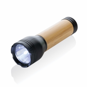 An image of Logo Lucid 3W RCS Certified Recycled Plastic and Bamboo Torch