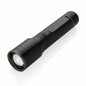 An image of Marketing RCS Recycled Aluminum USB-rechargeable Heavy Duty Torch