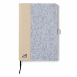 An image of VINGA Albon GRS Recycled Felt Notebook