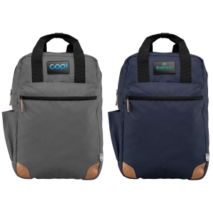 An image of Branded Navigator collection - RPET 300D Backpack - Sample