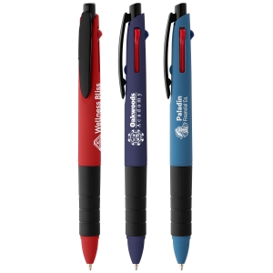 An image of Promotional Trio Softy Multi-Ink Pen - Sample
