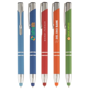 An image of Promotional Crosby Softy Pen w/Bottom Stylus - Sample