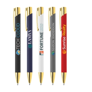 An image of Marketing Crosby Gold Softy Pen - Sample
