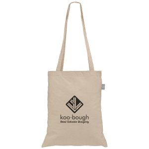 An image of Branded Harvest - Recycled 110g Cotton  Mesh Tote Bag - Sample