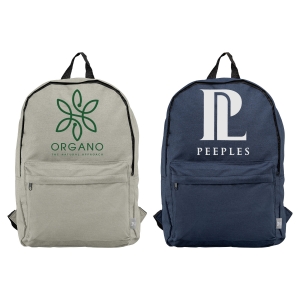 An image of Glasgow - rPET 300D Poly Canvas Backpack - Sample