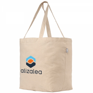 An image of Promotional Budget 140 Shopper Recycled Cotton Tote - Sample