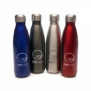 An image of Ashford Plus Recycled Steel Insulated Bottle 500ml